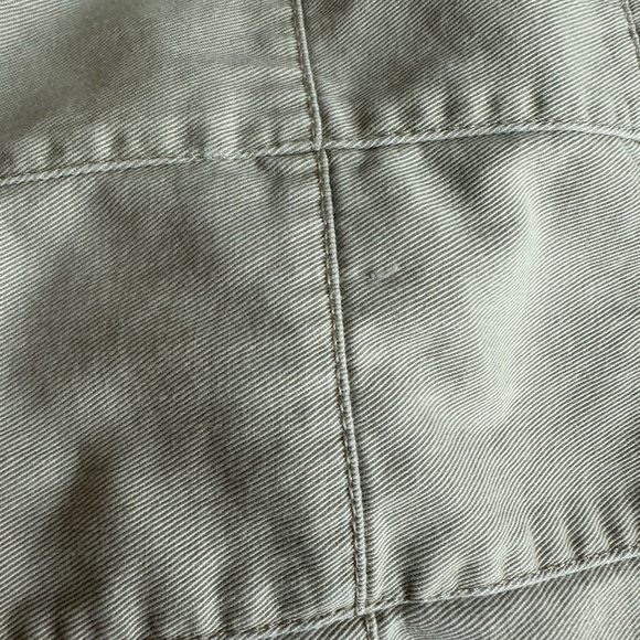 Ann Taylor Y2K patchwork pencil skirt khaki size 4 - Picture 8 of 10